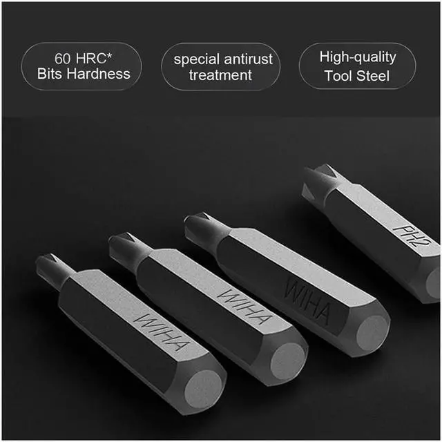 Alt view image 3 of 7 - BUCIER 24 in 1 Multi-purpose Precision Screwdriver Set Aluminium S2 Steel Repair Tools