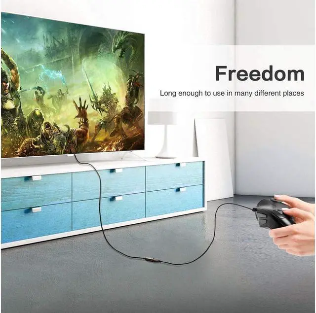 Alt view image 4 of 6 - BUCIER USB 3.0 Extension Cable 25Ft USB 3.0 High Speed Extender Cord Type A Male to A Female for Playstation Xbox USB Flash Drive Hard Drive Card Reader Scanner Printer Keyboard (25Ft)