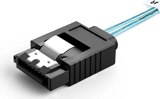 Alt view image 2 of 7 - BUCIER Internal HD Mini SAS Cable 0.5M / 1.6FT, Internal HD Mini SAS (SFF-8643 Host) - 4X SATA (Target) Cable, SFF-8643 to 4X SATA Cable, SFF-8643 for Controller, 4 Sata Connect to Hard Drive