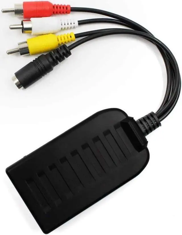 Alt view image 6 of 6 - BUCIER Female AV S Video to Hdmi Video Converter Adapter Female S Video Input PortFemale AV(CVBS) Input PortHdmi Output with Micro Cable for HDTV DVD
