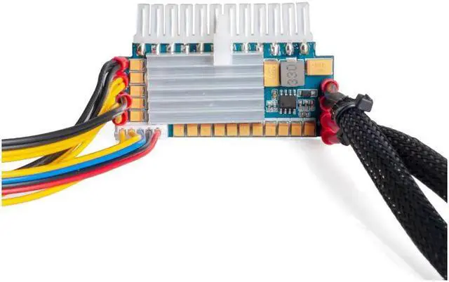 Alt view image 6 of 6 - BUCIER 450W 24Pin 12V UT1.5-4 Input Peak 450W Output Realan Mini ITX Pico PSU DC ATX PC Switch DC-DC ATX Power Supply