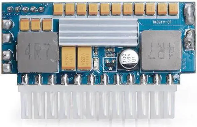 Alt view image 4 of 6 - BUCIER 450W 24Pin 12V UT1.5-4 Input Peak 450W Output Realan Mini ITX Pico PSU DC ATX PC Switch DC-DC ATX Power Supply