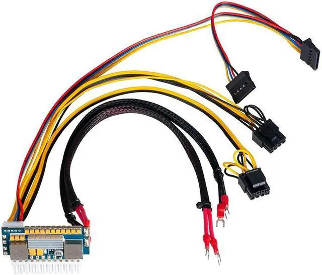 Alt view image 2 of 6 - BUCIER 450W 24Pin 12V UT1.5-4 Input Peak 450W Output Realan Mini ITX Pico PSU DC ATX PC Switch DC-DC ATX Power Supply