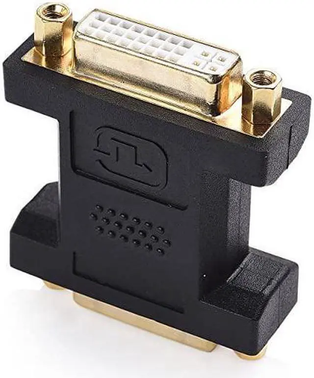 Alt view image 4 of 5 - BUCIER 2Pack DVI to DVI Coupler DVI Female to Female Adapter