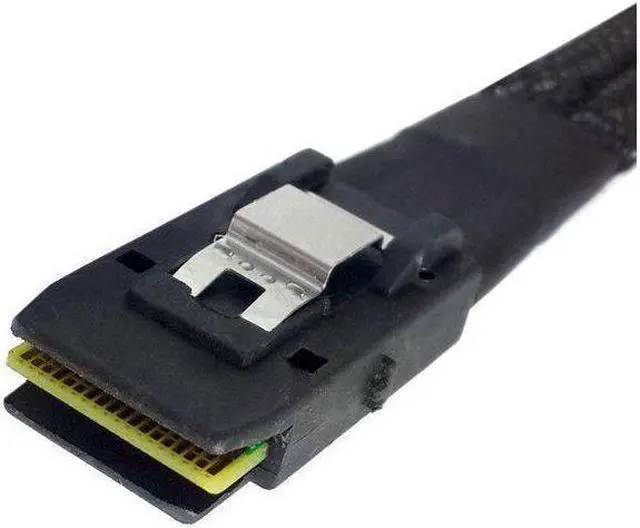 Alt view image 7 of 7 - BUCIER 36P Mini SAS SFF-8087 Host to 4 SFF-8482 Target SAS Hard Disk and SATA Cable  3.3ft/1m