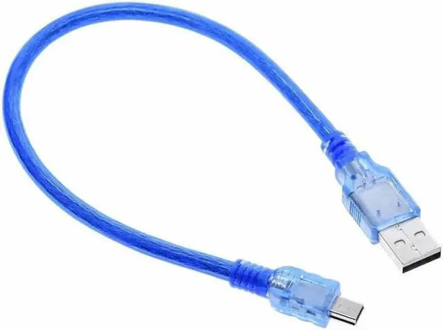 Alt view image 5 of 5 - BUCIER 30cm USB Cable for arduino Nano 3.0 USB to mini USB Micro USB CABLE for arduino