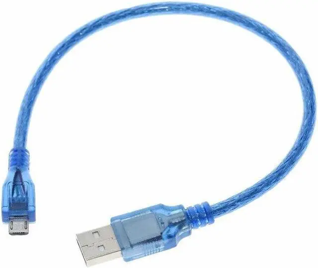 Alt view image 4 of 5 - BUCIER 30cm USB Cable for arduino Nano 3.0 USB to mini USB Micro USB CABLE for arduino