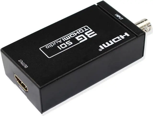 Alt view image 4 of 7 - BUCIER SDI to HDMI Converter Adapter Mini 3G HD Sdi Hdmi Adapter for SD-SDI, HD-SDI and 3G-SDI Signals