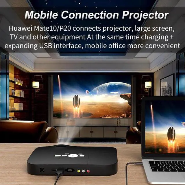 Alt view image 4 of 5 - BUCIER USB C to HDMI Cable for Home Office type-c to hdmi 1.8m 4K60hz 6ft compatible with MacBook