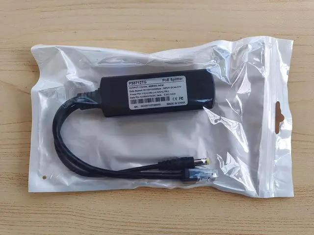 Alt view image 7 of 7 - BUCIER Gigabit PoE Splitter 12V 2A Output with IEEE 802.3af/at Standard Compliant 10,100,1000Mbps Power Over Ethernet Splitter Adapter for Security Camera CCTV Surveillance 5.5x2.1mm DC Plug
