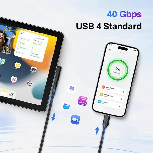 Alt view image 2 of 6 - BUCIER 2 Pack 240W USB C 90 Degree Angle Adapter