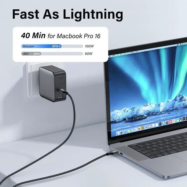 Alt view image 5 of 7 - BUCIER USB C to USB C Cable USB 3.2 Type C 20Gbps PD 100W 8K@60Hz Data Fast Charging Cable for Phone, Tablet, Other USB C Devices (2M)