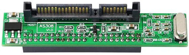 Alt view image 3 of 6 - BUCIER SATA Male to 44 pin Female 2.5 inch IDE Adapter for PC and Mac Computer to SATA Hard Drive Interface Adapter(SATA M/2.5 F)