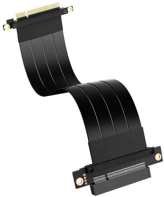 Main image of BUCIER PCIe 3.0 X8 Extension Cable PCI-E 8X Male to Female Riser Cable 25CM (180 Degree M/F)