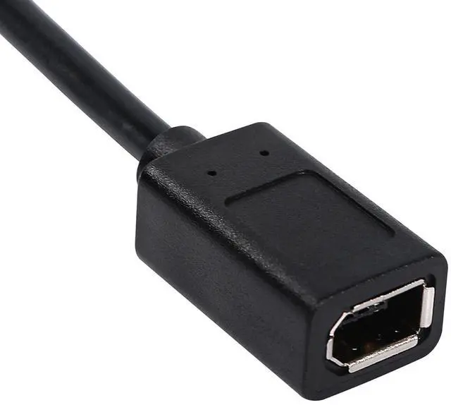 Alt view image 4 of 7 - BUCIER FireWire Cable IEEE 1394 Type A 400 6 Pin Male to Female Data Transfer Adapter Converter Cable Suitable for Digital Camera,Printer,DV.20cm Black (6pin Male/Female)