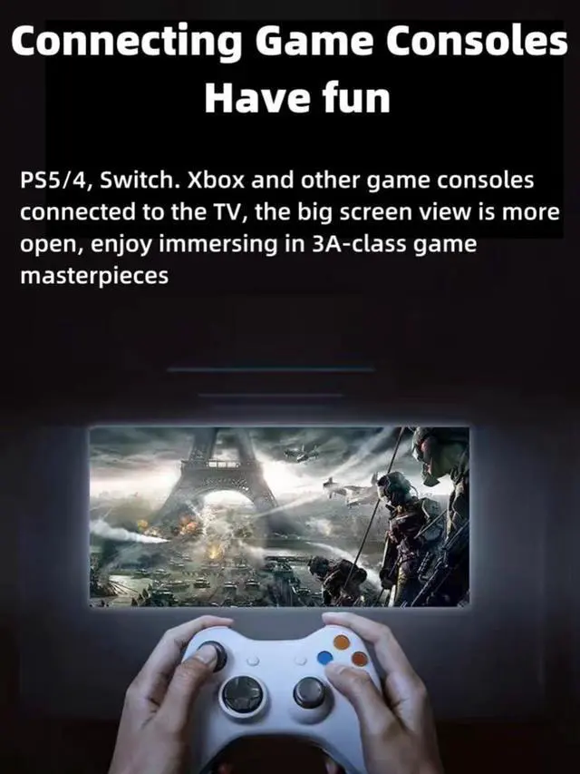 Alt view image 7 of 7 - BUCIER Micro HDMI to HDMI Adapter Cable, 10.2Gbps High-Speed, 4K@30Hz, 1080p, Ethernet Ready, 3.3Ft, Black,2-Pack