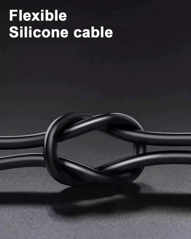 Alt view image 6 of 7 - BUCIER Ultra Soft Silicone Short HDMI Cable 1FT/0.3M, 8K Hyper Super Flexible Thin HDMI 2.1 Cable, High Speed Supports 3D, 8K@60Hz, ARC Type-A Male to Male for Camera, Monitor, PS5, Camcorder, Gimbal