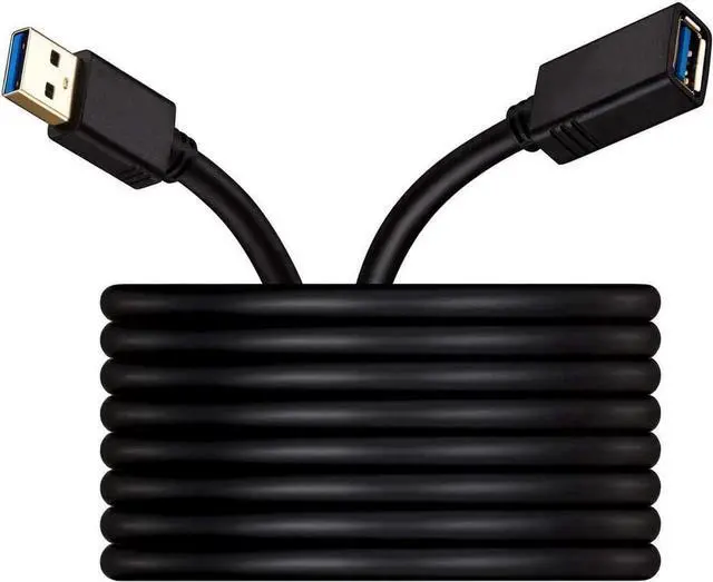 Main image of 32.8 ft. / 10m USB 3.0 Extension Cable , USB 3.0 Extension Cable - A-Male to A-Female for USB Flash Drive, Card Reader, Hard Drive, Keyboard,Mouse,Playstation, Xbox, Printer, Camera