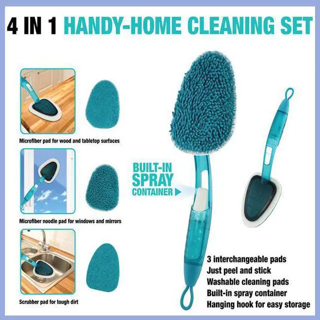 Alt view image 3 of 5 - 4-in-1 Handy Home Cleaning Set - Multipurpose Cleaner