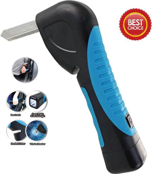 Main image of Auto Cane Portable Car Cane Non Slip Grip Built in Flashlight- 3 In 1