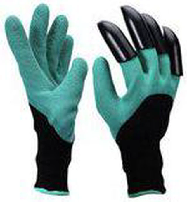 Alt view image 8 of 10 - Garden Gloves - Built in 4 Claws for Easy Gardening