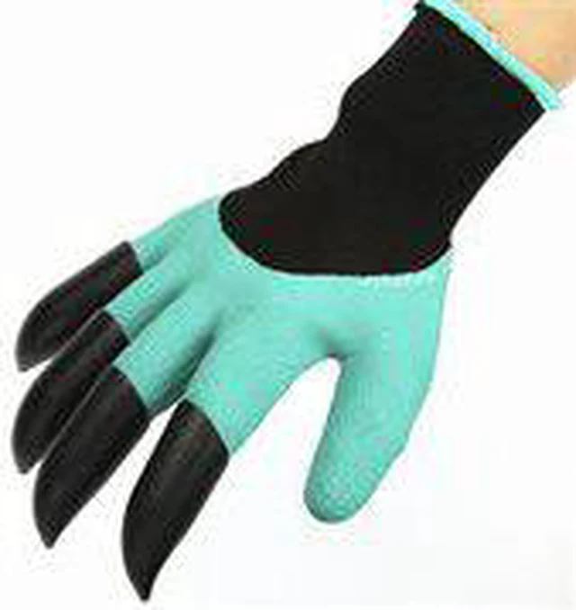 Alt view image 9 of 10 - Garden Gloves - Built in 4 Claws for Easy Gardening