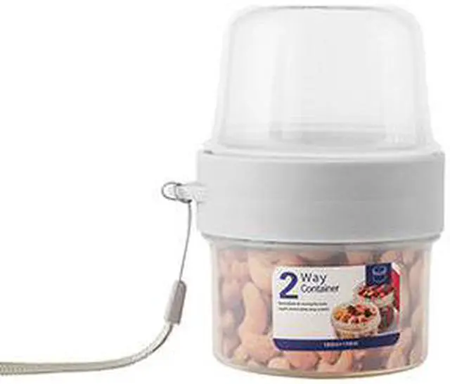 Alt view image 2 of 3 - 2-Way Meal Prep Container with Detachable Top - 150mL