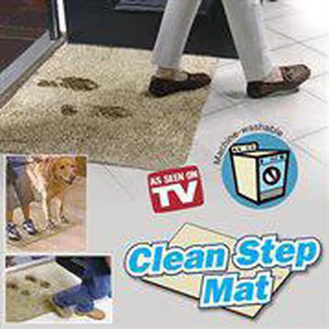 Alt view image 2 of 5 - Clean Step Mat Doormat - Tan (18" x 28")