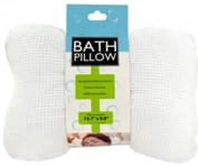 Alt view image 2 of 7 - Soft Cloth Bath Pillow with Suction Cups