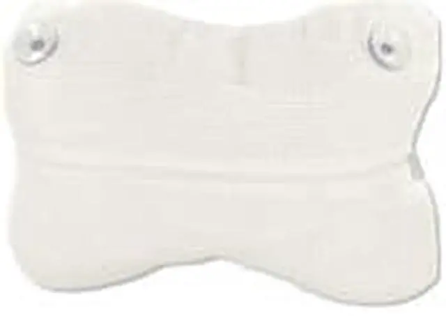 Alt view image 4 of 7 - Soft Cloth Bath Pillow with Suction Cups