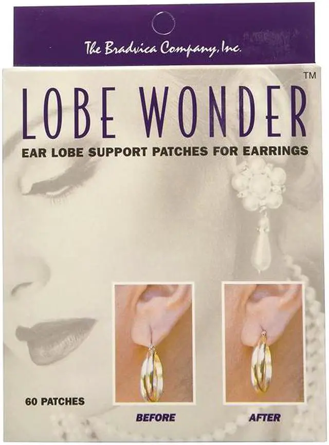 Alt view image 2 of 4 - Lobe Wonder 300 Earring Support Patches - 5 Pack