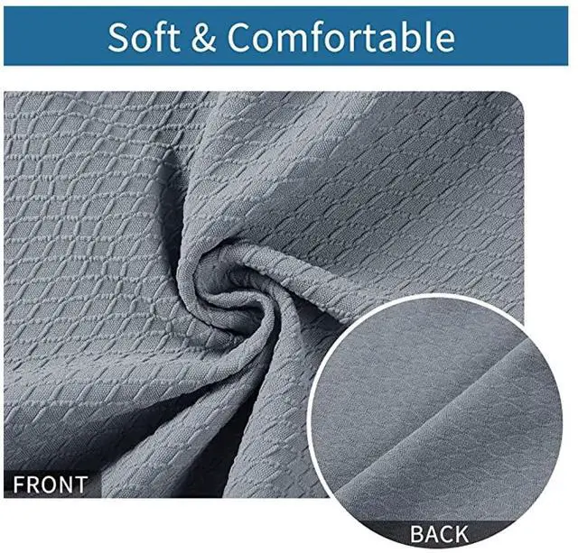 Alt view image 5 of 5 - Stretchable Seat Covers - Gray - Set of 2 for Enhanced Comfort