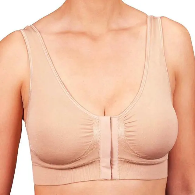 Alt view image 7 of 7 - Miracle Bamboo Comfort Bra - Nude - 2XL ( Bust 43-46)