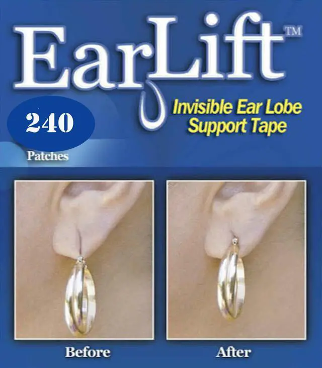 Alt view image 2 of 4 - Earlift Earring Support Patches - 4 Pack (240 Patches)