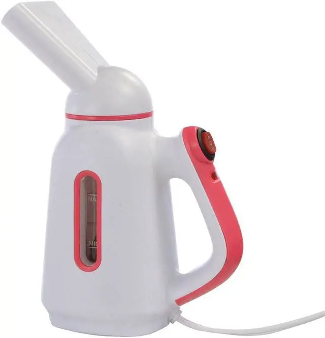 Alt view image 4 of 5 - Dual Heat Multi-Purpose Fabric Steamer (White/Pink)