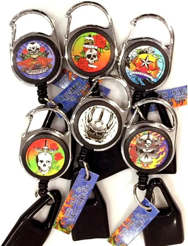 Alt view image 3 of 5 - Premium Lighter Leash Retractable Lighter Holder - 420Series