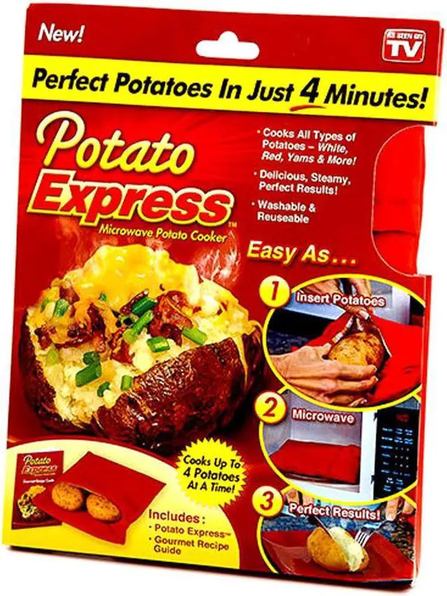 Main image of Potato Express: The Ultimate Microwave Cooker for Potatoes and Veggies