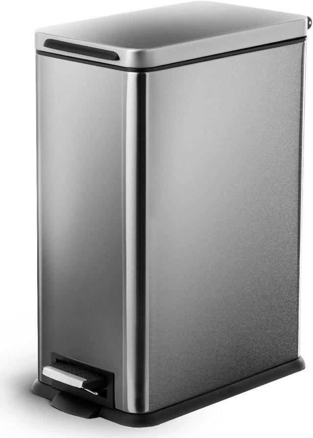 Home Zone Living 18.5 Gallon Kitchen Trash Can, Tall Matte Black shops