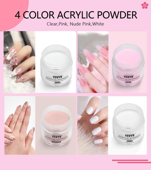 Alt view image 3 of 7 - Acrylic Nail Starter Kit with Drill - Start Your Nail Art Adventure Acrylic Nail Starter Kit with Drill - Begin Your Nail Art Journey Acrylic Nail Kit with Drill - Salon-Quality Nails Made Easy