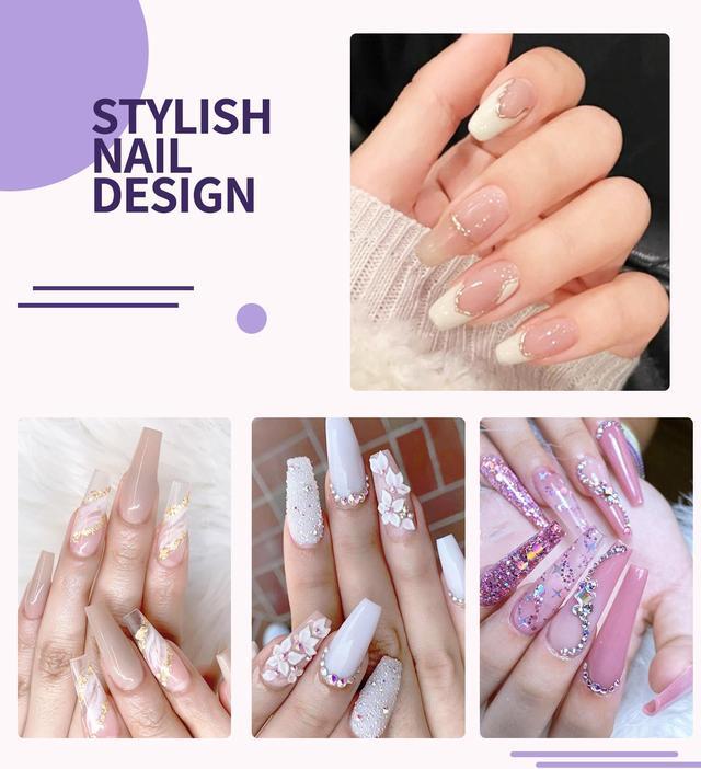 Alt view image 5 of 7 - Acrylic Nail Kit with Everything Included - Perfect for Beginners and Nail Artists Beginner's Nail Kit - Acrylic Set with Practice Hand and High-Quality Tools