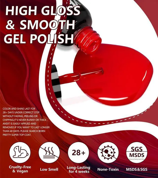 Alt view image 3 of 7 - 23Pcs Gel Nail Polish kit, 20 Colors Pastel Spring Summer Gel Nail Polish Sets with 3Pcs Glossy Matte Top Base Coat, Professional Salon Manicure Gift Diy at Home for Women Girls Beginners