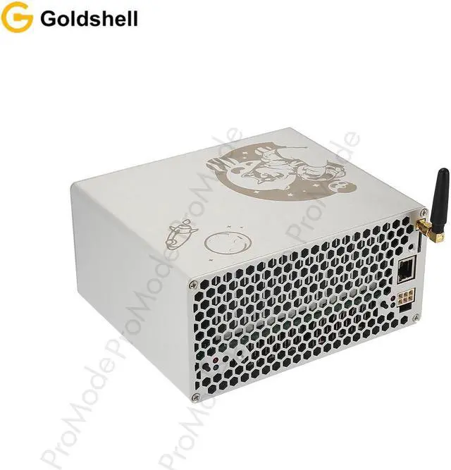 Alt view image 2 of 7 - Goldshell Mini-DOGE 185MH/S Simple Mining Machine LTC&DOGE 233W Low Noise Miner Small Home Riching（with Power）