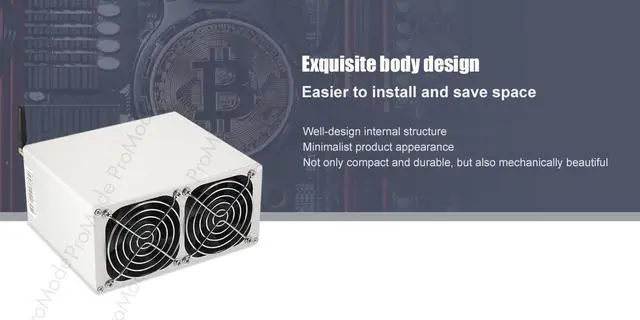 Alt view image 6 of 12 - Goldshell KD-BOX 1600GH/S Simple Mining Machine KDA 205W Low Noise Miner Small Home Riching（with Power）