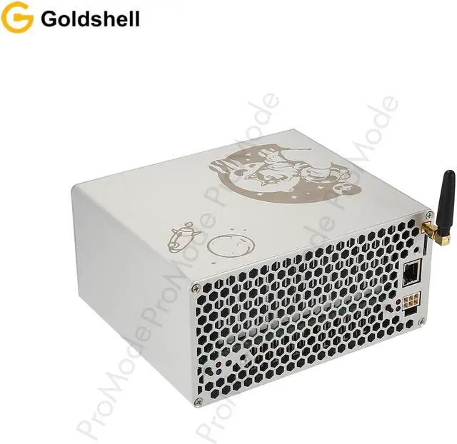 Alt view image 7 of 7 - Goldshell Mini-DOGE 185MH/S (with 300W Power Cord) Simple Mining Machine LTC&DOGE 233W Low Noise Miner Small Home Riching
