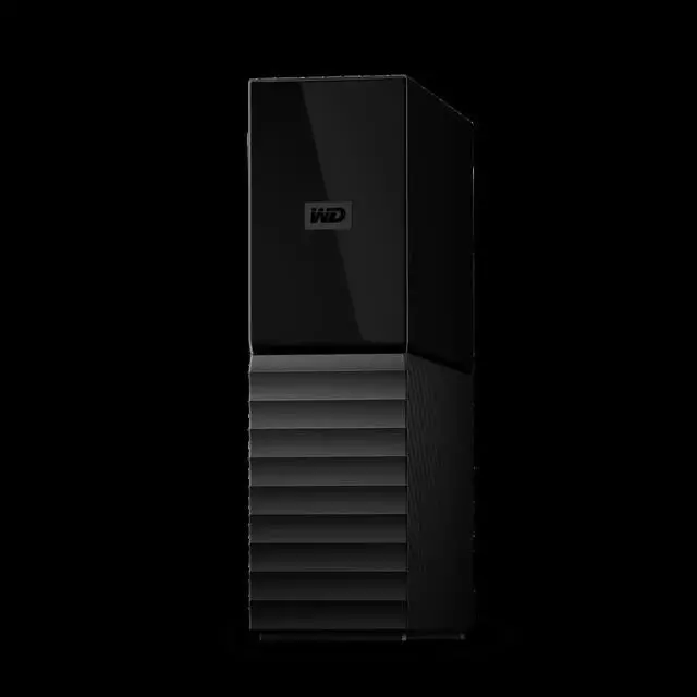 Alt view image 6 of 20 - WD My Book WDBBGB0060HBK - Hard drive - encrypted - 6 TB - external (desktop) - USB 3.0 - 256-bit AES - black