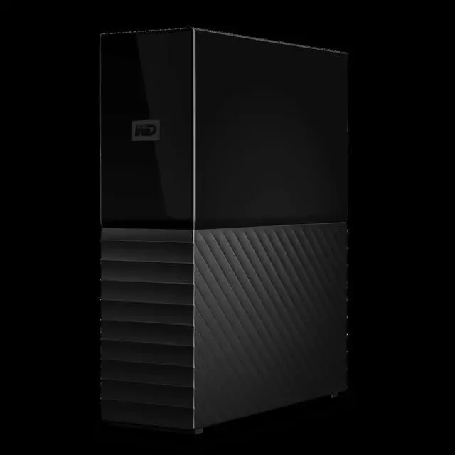 Alt view image 7 of 20 - WD My Book WDBBGB0060HBK - Hard drive - encrypted - 6 TB - external (desktop) - USB 3.0 - 256-bit AES - black