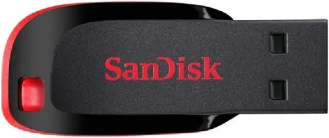 Alt view image 10 of 11 - SanDisk Cruzer Blade 64GB USB 2.0 Flash Drive- SDCZ50-064G-B35