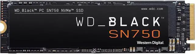 Alt view image 8 of 14 - WD - Black SN750 NVMe SSD 1TB Internal PCI Express 3.0 x4 (NVMe) Solid State Drive for Laptops Western Digital WDBRPG0010BNC-WRSN