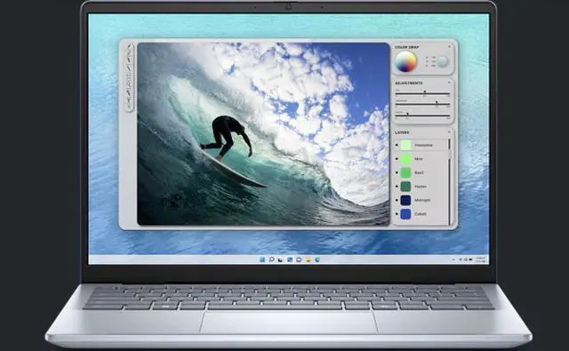 Main image of Dell Inspiron 5440 14" FHD+ Laptop  Intel i5, 8GB RAM, 512GB SSD, Win 11, Carbon Black