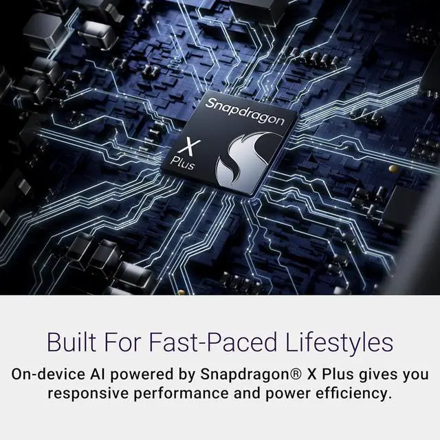 Alt view image 7 of 7 - Dell Inspiron 14" FHD+ Laptop Snapdragon X1-26, 16GB, 512GB SSD, Win 11, Titan